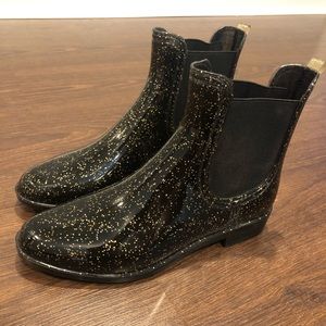 Glitter Rain Boots